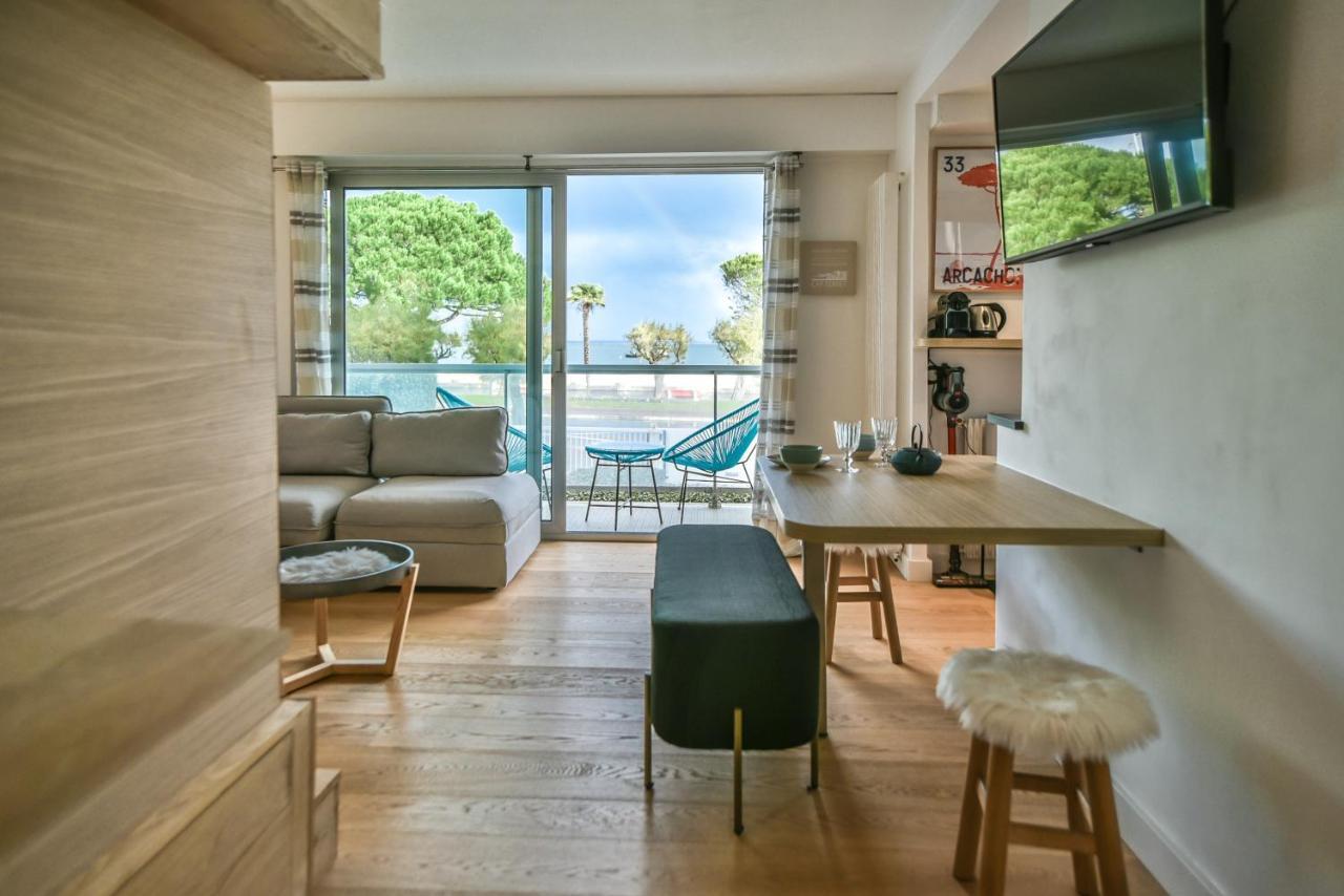 Superbe Studio En 1Ere Ligne En Plein Coeur D'Arcachon Eksteriør bilde