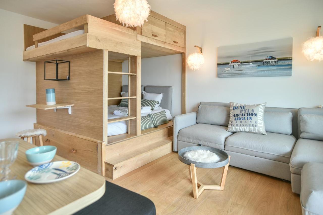 Superbe Studio En 1Ere Ligne En Plein Coeur D'Arcachon Eksteriør bilde